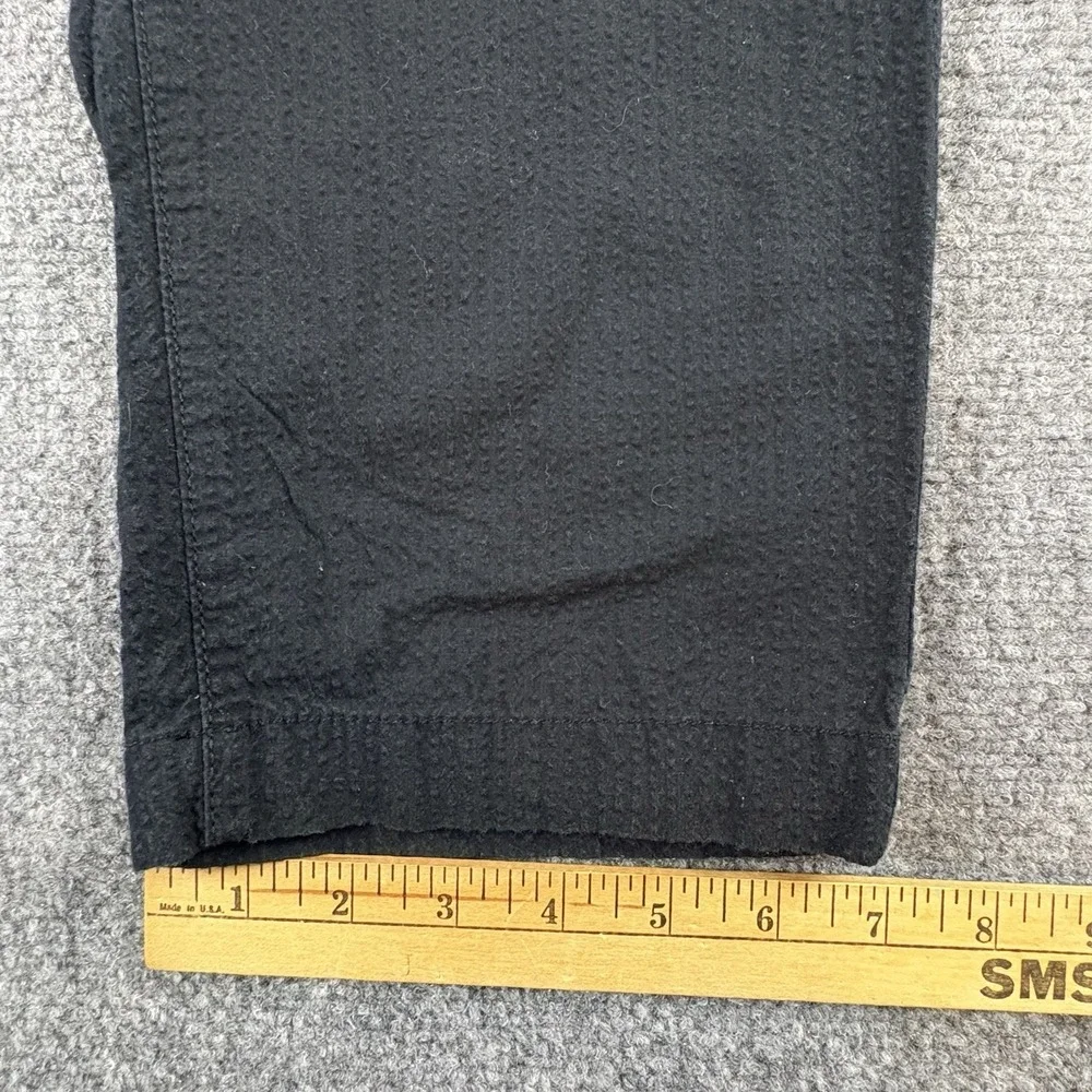Banana‎ Republic Pants Men's 36x32 fits 36x28 Black Athletic Fit Textured Casual